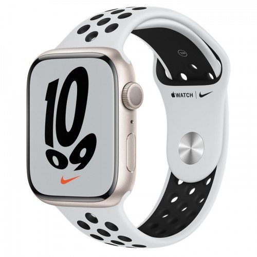 Apple Watch Series 7 Nike Edition Retina LTPO OLED 45mm Display Sports Band