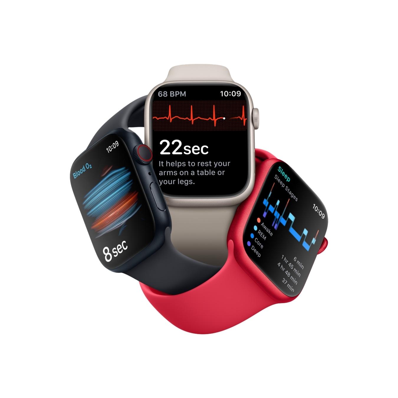 Apple Watch Series 8 U1 chip 45mm Retina LTPO OLED display