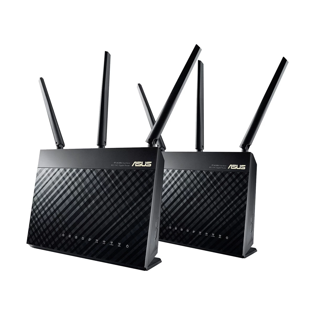 Asus RT-AC68U AC1900 Mbps 3G/4G & Gigabit Dual-Band Wi-Fi System (2-Pack)