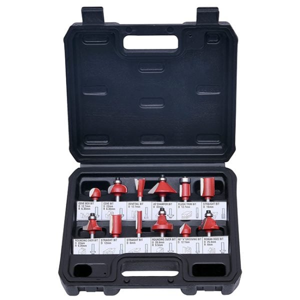HARDEN 12pcs Router bits set