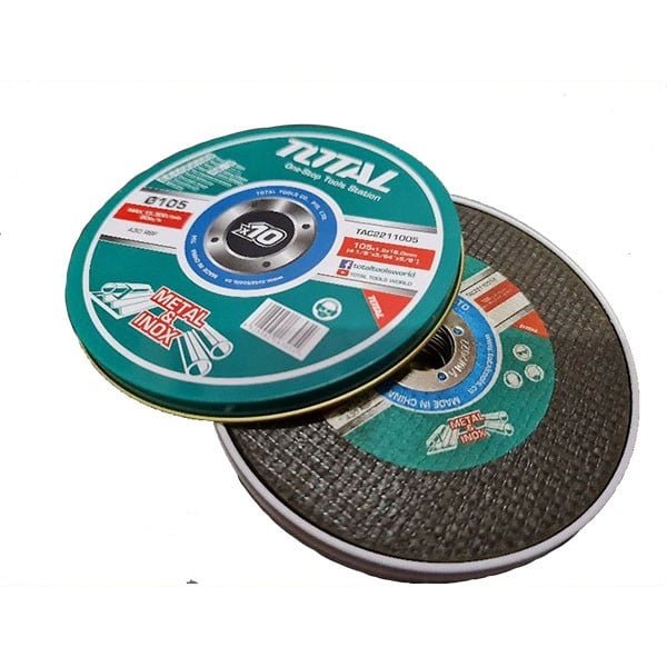 TOTAL 4″ Abrasive Metal Cutting Disc (10 pcs)