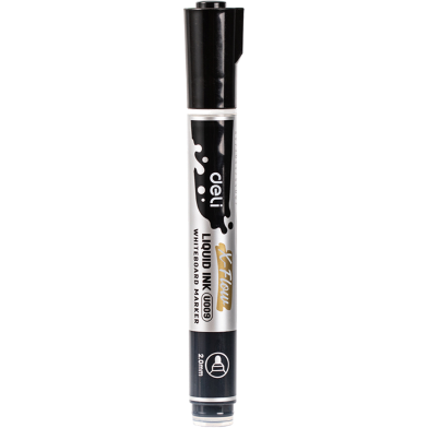 Deli Whiteboard Marker 1 Pc - EU009-BK
