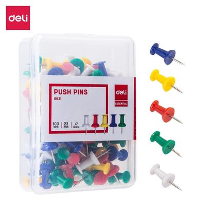 Deli Color Push Pin (Assorted) - E0031
