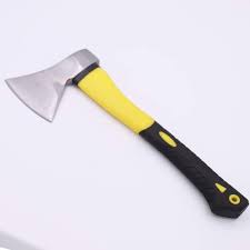 Carbon Steel 600g Hatchet Fiberglass Body Rubberized Handle