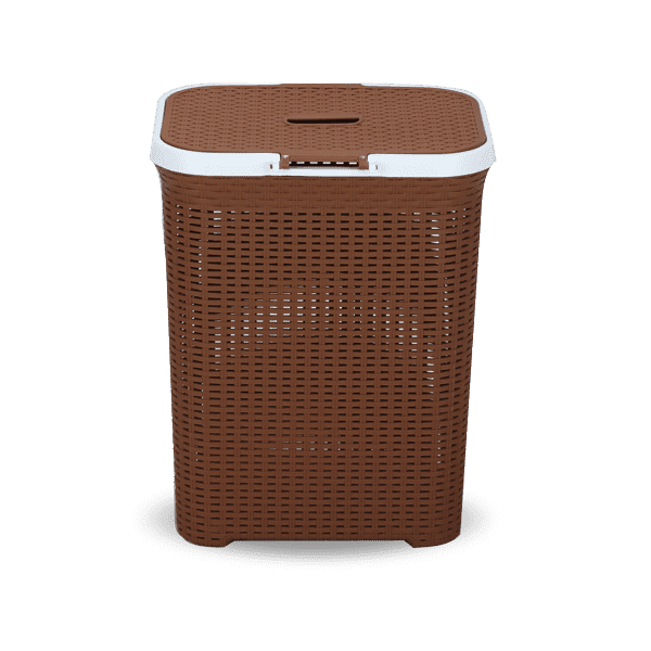 Cane Laundry Basket Big-Eagle Brown