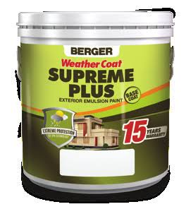WeatherCoat Supreme Plus Premium Exterior Paint