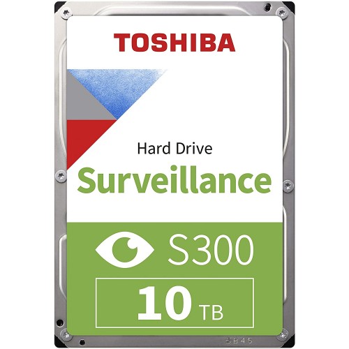 Toshiba S300 7200RPM 10TB Surveillance Hard disk