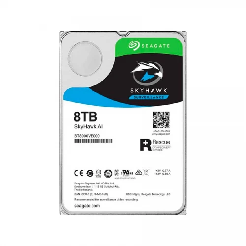 Seagate Skyhawk AI 8TB 7200RPM Surveillance HDD