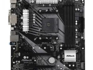 ASRock B450M Pro4-F DDR4 AMD AM4 Socket Motherboard