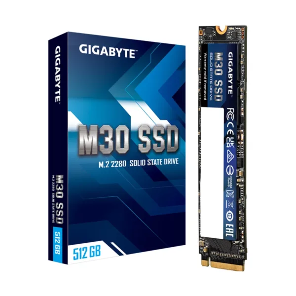 Gigabyte M30 512GB PCIe 3.0 x4 NVMe 1.3 M.2 2280 SSD