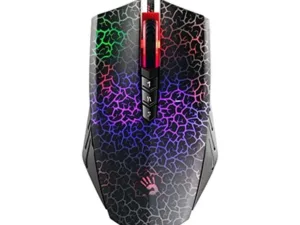 A4TECH A70 Light Strike RGB Gaming Mouse Black